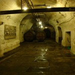 The cellars beneath the Pilsner Urquell brewery