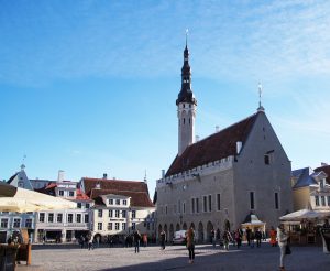 House on Tallinn Town Hall Square