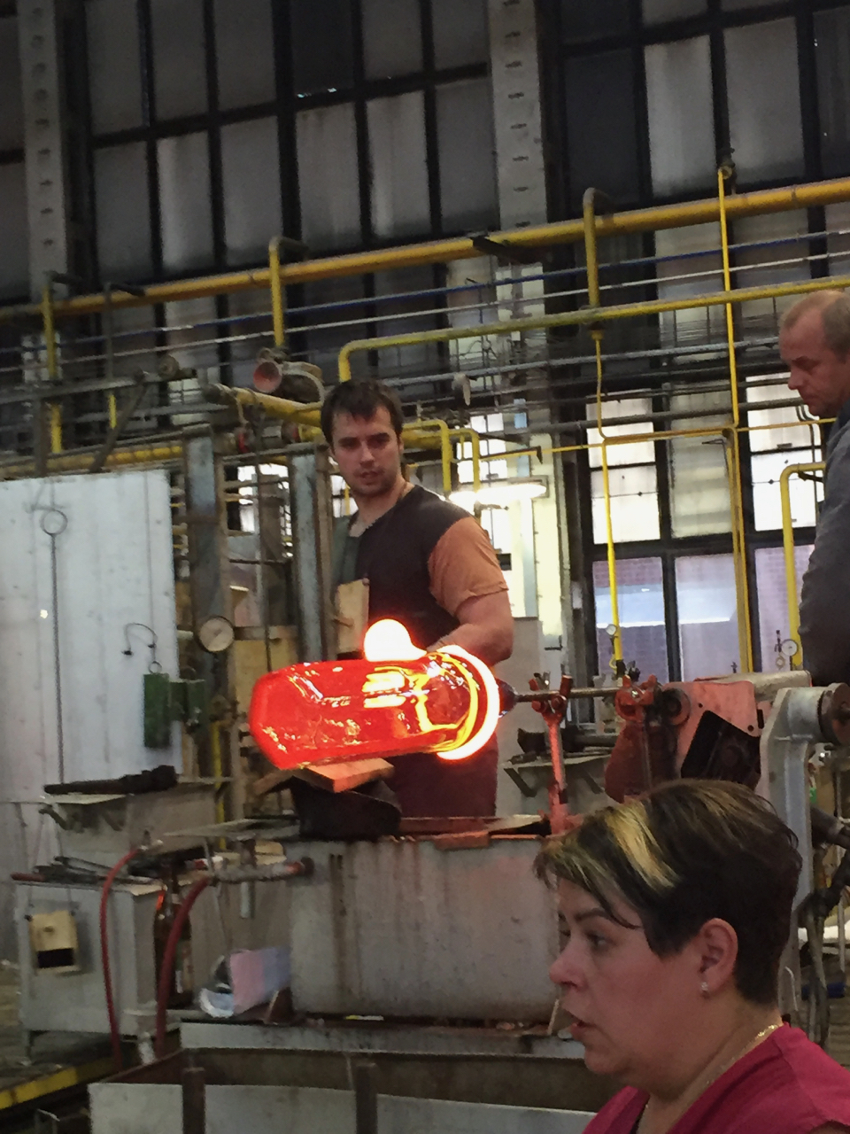 Visiting the Moser Glassworks